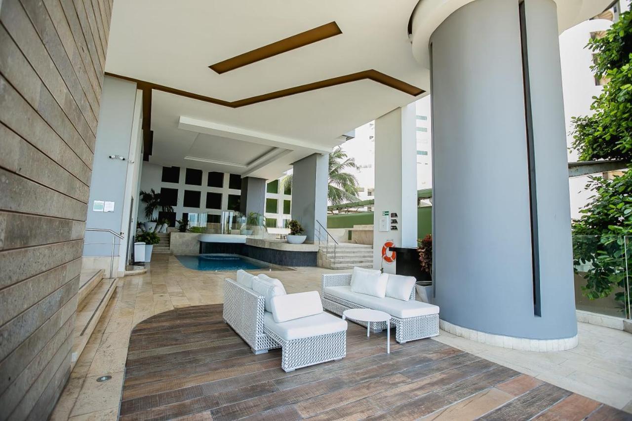 Apartamento En Edificio Murano Elite Frente A Las Playas De Bocagrande Cartagena Exterior foto