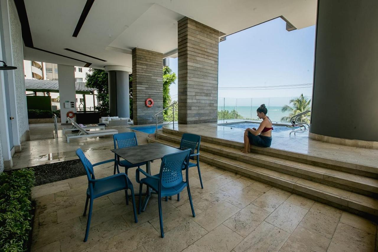 Apartamento En Edificio Murano Elite Frente A Las Playas De Bocagrande Cartagena Exterior foto